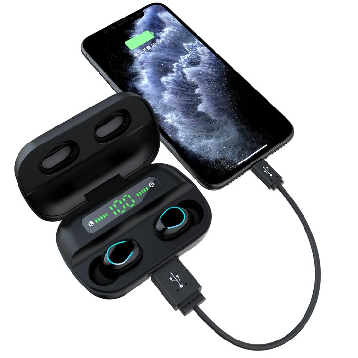 Waterproof Earbuds 5.1 with Powerbank